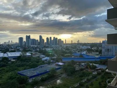 a view of a city with a city skyline at Jungle Escape in Manila