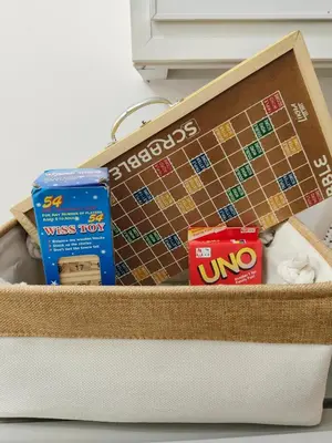 a box with food and other items in it at Atmosphere You Secret Hideaway in Manila