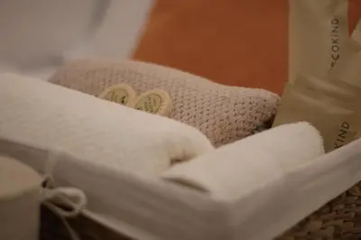 a close up of a white mattress with a pillow at Cozy and Stylish Unit in Fame Residences in Manila