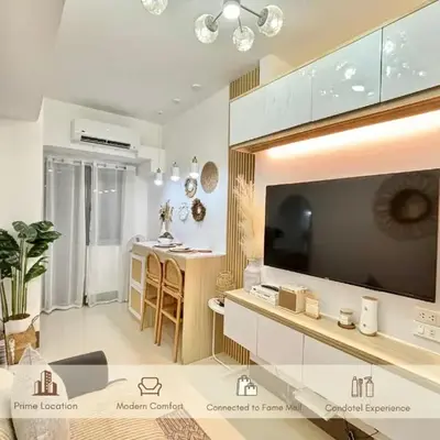 Cozy and Stylish Unit in Fame Residences