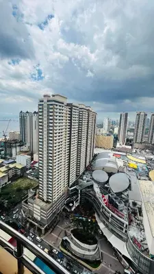 an aerial view of a city with tall buildings at Kiean Leases in Manila