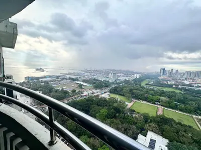 a view of a city from a tower at Tranquil Harbor in Manila