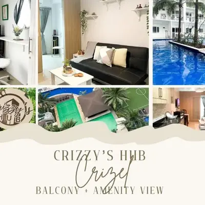 Crizzy's Hub Crizel at Shore Residences - 1BR with Balcony and Amenity view - Netflix and Disney - Near MOA