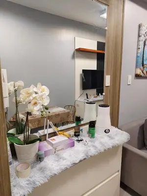 a counter with flowers and other items on it at Experience Unforgettable Moments in Manila
