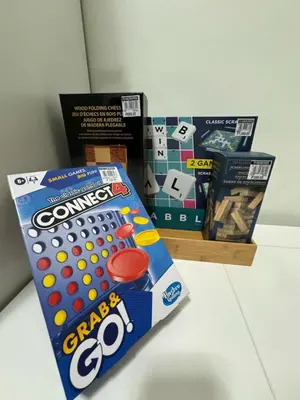 a box of cereal and a game on a table at Staycation bliss! Shore 2 B1! in Manila