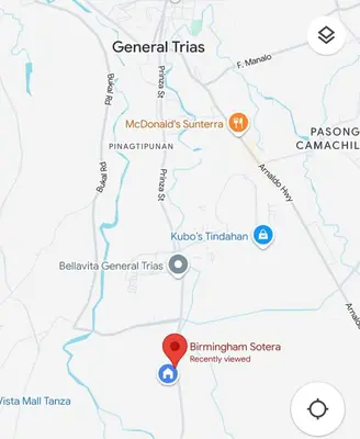 a map of general trios and penitentiaries at Eco's Place GenTri - Family Bungalow in General Trias