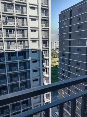 a view of two apartment buildings from a balcony at Shore 2 Residence Tower 3 in Manila