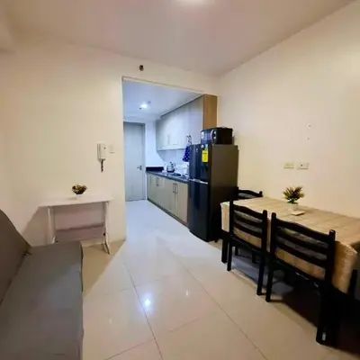 Wooden style amenities view