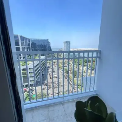 Unistay SHORE Residence w Balcony Amazing Manila Bay view near MOA