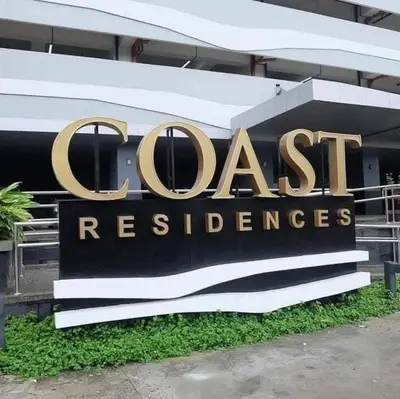 a sign for the das registresres at CozyStay by MA-Coast Residences in Manila