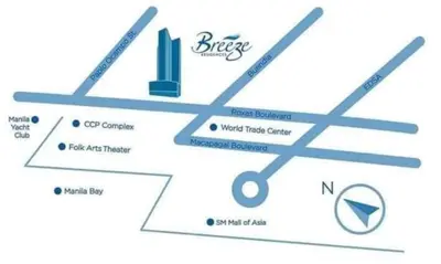 a diagram of the stages of a wireless trade centre at LALAROOMS - with Manila Bay Sunset View in Manila