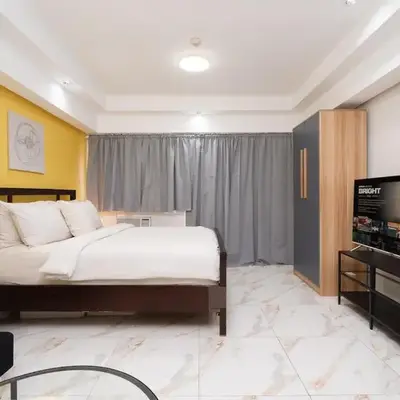 Greenbelt Makati Condo with Balcony & Park Views