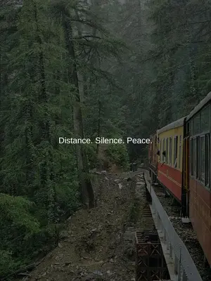 a picture of a train traveling through a forest at Cess in Manila