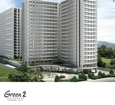 a rendering of a large white apartment building at Morena Suite in Dasmariñas
