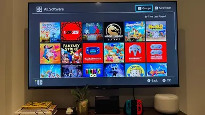 a television screen with a bunch of video games at Max 1 Small Pet Allowed! Choose Pet Rate Plan if you have a pet with you! Gramercy Residences at 42nd Floor with Pool and Gym Access in Manila