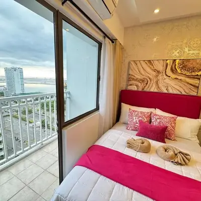 Shore Residences Sunset Room facing Manila Bay & City View RM1641 by Prime Stay MOA