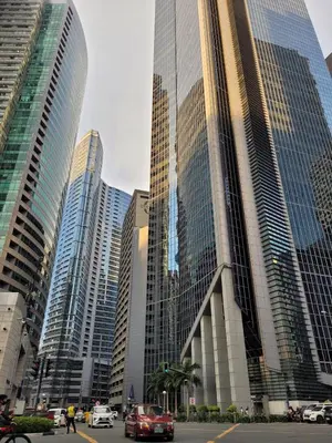 a group of tall buildings in a city at Air Residence Tower B RM 445 Elegant and cosy Makati condoxd in Manila