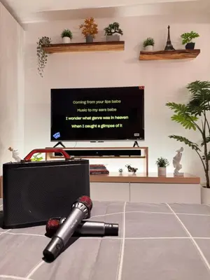 a video game controller in front of a tv at Azure Urban Resort-The Rustic Escape in Manila