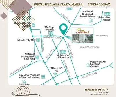 a map of the city of santa sabinaetemamamamama at Maiko Happy Studio near US Embassy in Manila