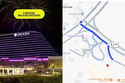 a map of the walt disney world headquarters at Modern Condo in Prime Location in Manila