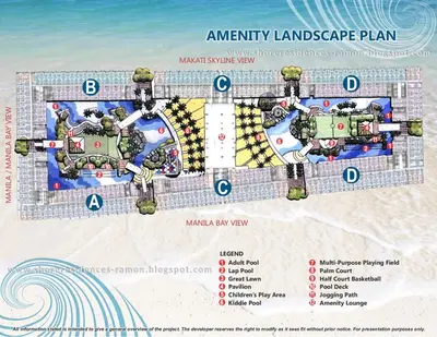 a map of the ownership landscapeplan at the beach at Stonewood Suite by Staycationplus with FREE PARKING in Manila