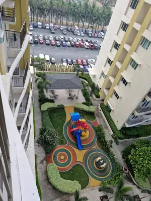 an aerial view of a playground at a resort at Your 2BR within Pasay in Manila