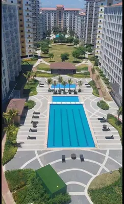 an aerial view of a resort with a swimming pool at Key and Stay in Manila