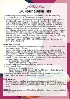 a flyer for an event with a picture of a sandwich at The Atherton by DMCI- 2BR FREE PARKING in Manila