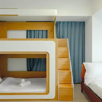 Premium 2 Bedroom and 1 Living Room Suite with Balcony - One Uptown
