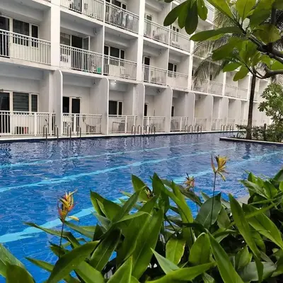 Mango Room near MOA STARCITY 2 Beds