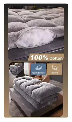 a collage of two pictures of a bed with at 400MBPS! 3Beds 1217 Azure Urban Beach Spa Mall Resto in Manila