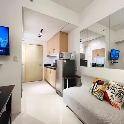 1BR Condotel with Balcony at SM Light Residences #LT01-1