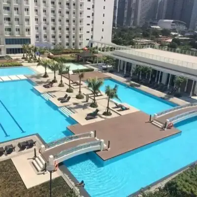 Cozy Makati 2BR in CBD Ayala area with games