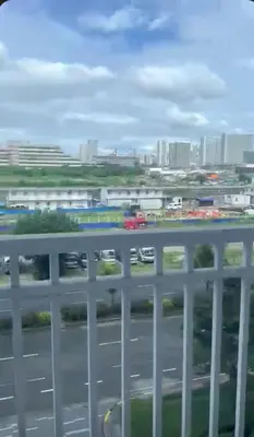a view of a highway with cars on the freeway at Manila Staycation walking distance to Mall of Asia and near Manila Airport in Manila