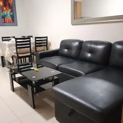 349-1br 1bed quenn 1sofa bed 2extra mattress moa view with balcony