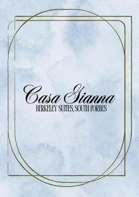 a frame of gold lines on a blue background at Casa Gianna at Berkeley Suites, South Forbes in Silang