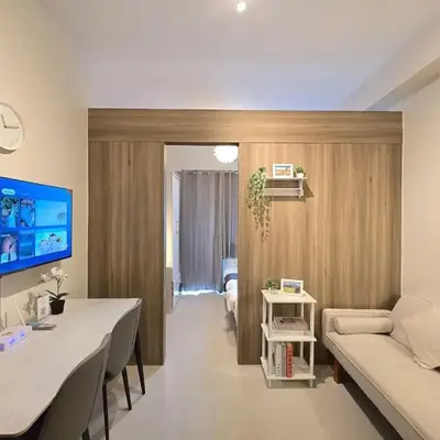 1BR Condotel with Balcony at FAME Residences #FM59-1