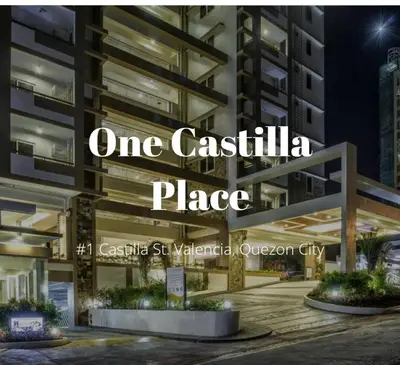 a rendering of a one casilli place apartment building at Peaceful City View Condo for Rent in Quezon City in Manila