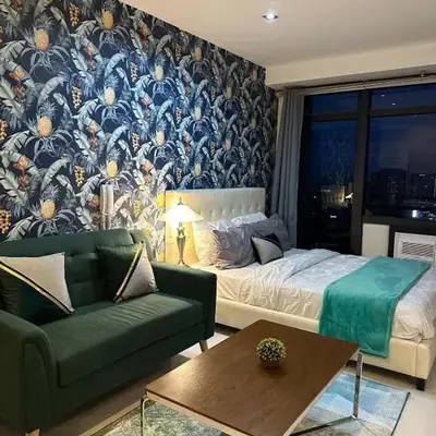 Modern Studio with Balcony in The Gramercy Residences
