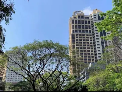 a group of tall buildings in a city at Spacious Studio no balcony in Mosaic Tower with WiFi and Smart TV in Manila