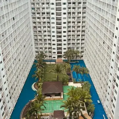 7 Mins from MOA Comfy Stay with Pool View and WiFi