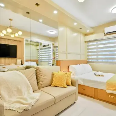 The Sunny Flat at Fame Residences near SM Megamall