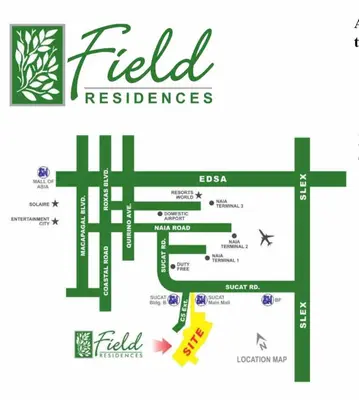 a map of the field evidences at fitzil reserves at Jade Loft in Manila