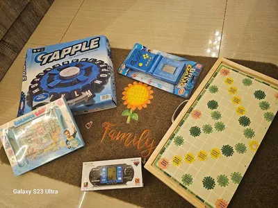 a group of toys sitting on the floor at Staycation near MOA, SMX Convention, DFA, NAIA in Manila