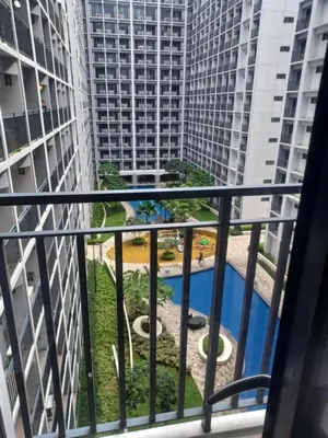 a view from the balcony of a apartment at Shore 2 Residences near MOA, NAIA, PITX in Manila