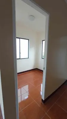 an empty room with a door and a tile floor at Amaia Escapes Calamba in Calamba