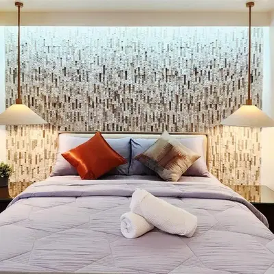 29c BGC Cozy Suite Steps Away From Major Malls with Paid Parking and Gym with Fast Wi-fi