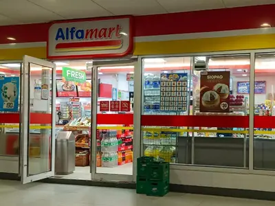 an airmite mart grocery store with its doors open at Sea residences Christine prime in Manila