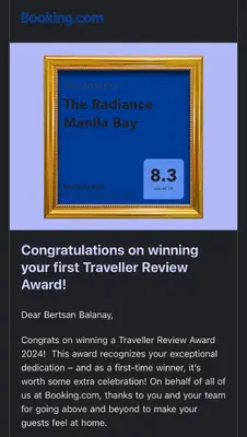 a screenshot of a rewards program on a website at Manila Bay Condo in Manila