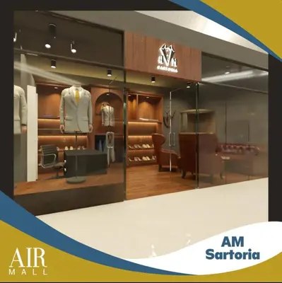 a display window of an sartori store with furniture at Cozy Escape by Dave 4563 in Manila